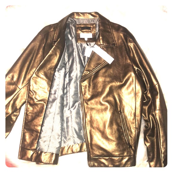 calvin klein gold jacket